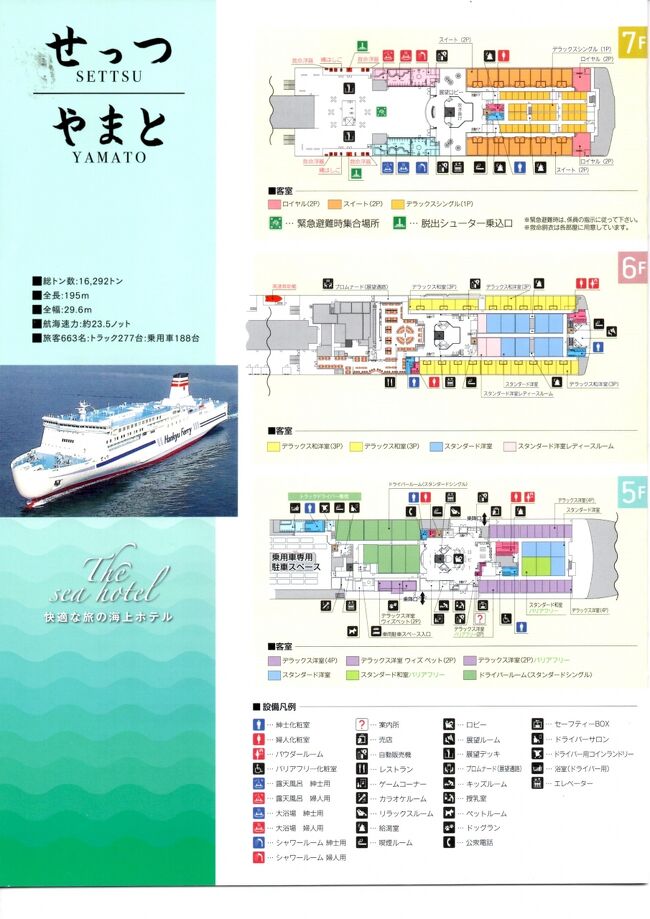阪九フェリー株主優待券50%割引 乗用車（運転手含む)2枚、旅客2