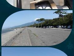 千本公園まで来ました。
ここで試案タイムです。
当初の予定は狩野川沿いに上流へ走ろうと思っていました。
でも、ここで海の向こうの伊豆半島を見ていて大瀬崎まで行こうと考えが変わりました。