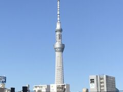 隅田川からの東京スカイツリー