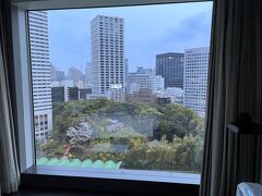 東京・赤坂『ホテルニューオータニ 東京 エグゼクティブハウス 禅』11F

「エグゼクティブデラックスダブル（45㎡）」のお部屋からの
夕暮れ時の眺望（南側）の写真。

日本庭園＆東京タワービューです (^^♪
東京タワーはまだライトアップをしていません。

ここまでのブログはこちら↓

<赤坂『ホテルニューオータニ東京 エグゼクティブハウス禅』
宿泊記 ① エグゼクティブラウンジ【ZEN LOUNGE】に向かう前に
靖国神社～千鳥ヶ淵～四ツ谷～赤坂見附の桜鑑賞♪>

https://4travel.jp/travelogue/11688367

<『ホテルニューオータニ東京 エグゼクティブハウス禅』宿泊記 ② 
エグゼクティブラウンジ【ZEN LOUNGE】の1日6回の
フードプレゼンテーションは無敵！アフタヌンーンティーでは
【ピエール・エルメ・パリ】の「クロワッサン イスパハン」やマカロン、
【パティスリーSATSUKI】のスーパーあまおうショートケーキも♪>

https://4travel.jp/travelogue/11689872

<『ホテルニューオータニ東京 エグゼクティブハウス禅』宿泊記 ③
日本庭園＆東京タワービューの「エグゼクティブデラックスダブル」
にアップグレード♪>

https://4travel.jp/travelogue/11691181