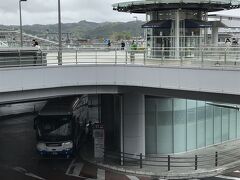 いわき駅のバスターミナルから東京駅行きに乗車します。