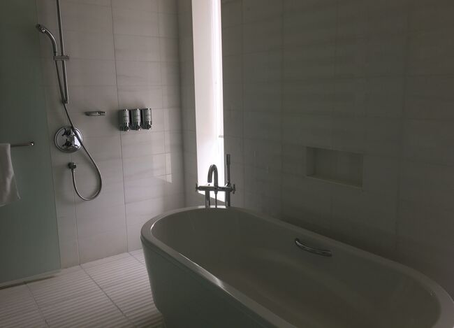 お風呂の位置が変わっています。部屋の中央にあります。