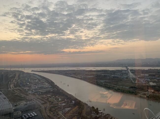 ホテルの部屋からの眺め