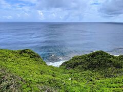 フナウサギバナタからの眺め。青い海が綺麗です。