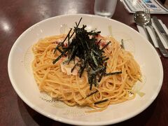 タコとたらこの和風スパゲティが美味しかったです。
何より店員さんの接客の良さにほっこりしてしまいました。