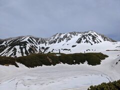 みくりが池もまだ雪に覆われてました。