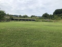 キトラ壁画を見に行く
芝生広場が広がっている