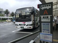 宮崎９時発の高速バスフェニックス号で福岡へ
約４時間半
４列シートはこの便は３，５４０円