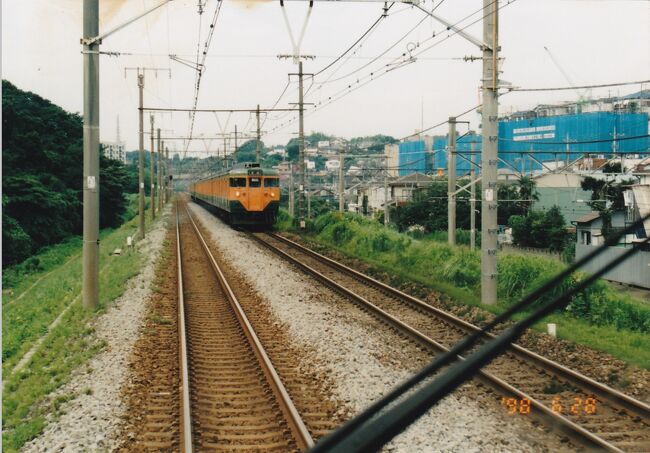 東海道線とすれ違い