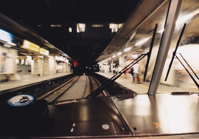 帰りのパノラマエクスプレスアルプス