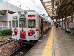 和歌山電鐵に乗ります。
たま電車を期待しましたが、この日はお休み中だった様。