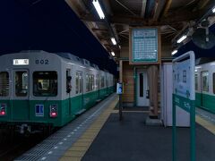 瓦町駅で乗り換えて水田駅にやってきました。
理由は伏石駅ができる前、ことでん唯一の高架駅だったからです（それだけ）