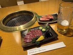 ある日の夕食

大東園さんで焼肉、人気店ですね