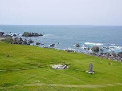 絶景。
曇っているのが残念。