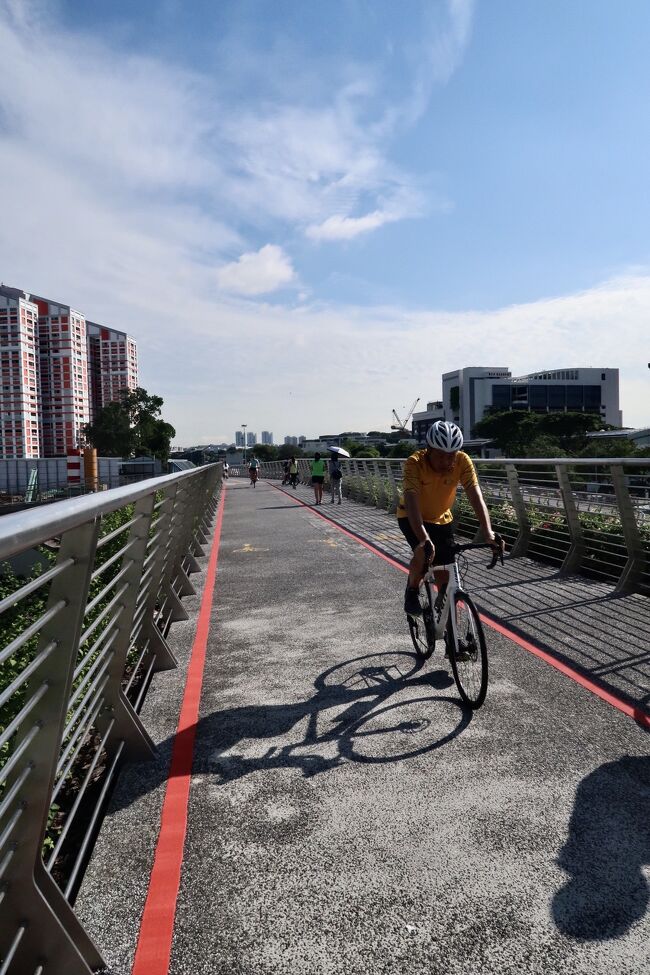 私昔会社から帰る途中自転車で信号待ちしてたら