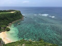 目の前に絶景が広がりました。
果報バンダ＝幸せ岬、一目見るだけで心が洗われた美しい風景でした。