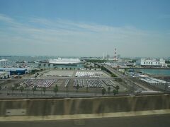 おお～いしかりが
苫小牧までのフェリー
名古屋埠頭ターミナルが見える
奥が名古屋駅あたり
湾岸をずっと走るので眺めがいい