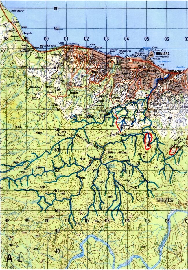ガダルカナル島で 川口支隊を巡る地形と背景を整理してみました ガダルカナルの重要性 ホニアラ ソロモン諸島 の旅行記 ブログ By さいたまさん フォートラベル