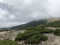 刈田嶺方面はもう宮城県。