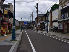 小樽きっての繁華街、堺町通りも人はまばら