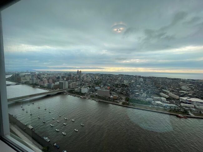 お部屋からの眺望。