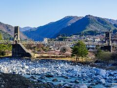 桃介橋　長野県木曽郡南木曽町読書