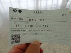 飛行機での移動