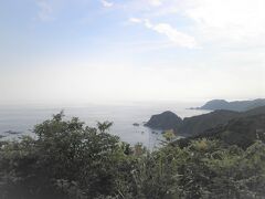 横浪黒潮ラインからの太平洋の眺めです。