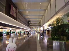 午後６時４０分頃の羽田空港第一ターミナル。
ガランガランです(・_・;)。
リニューアルはしていて明るいのですが、静かなのです。
