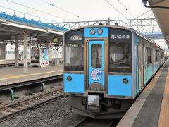 青森駅から青い森鉄道に乗車。