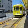 路面電車で長崎巡り後に移動