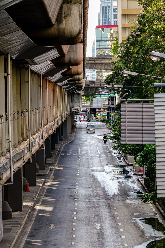 日曜早朝のラマ１世通り