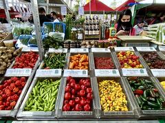 【CEAGESP／セアザ／サンパウロ中央卸売市場】

野菜の数々も綺麗です。
