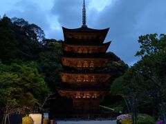 国宝瑠璃光寺五重塔