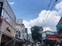 いよいよ軽井沢。
意外にお初の旧軽井沢銀座をぶらぶらしました。