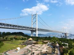 PAからの北備讃瀬戸大橋。
