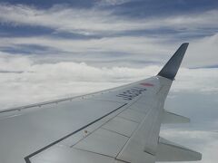 突然の青空！
雲の上に出たようです。
しばらくは青空を楽しめました。
どーせ釧路は天気が悪いんでしょうから今のうちにお日様と青空のありがたさをかみしめましょう。