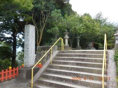 建勲神社。こちらは少し変わった御朱印があるとのことで訪問。