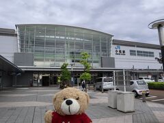 定刻通りに、約１２分ほどで小松駅に到着しました。