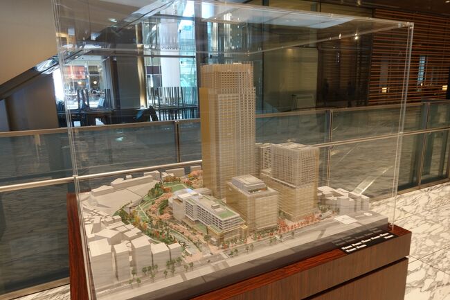 東京ミッドタウンの模型だー。<br />こういうの見てると時間を忘れるので要注意です。
