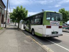 水沢競馬場行きの無料送迎バス