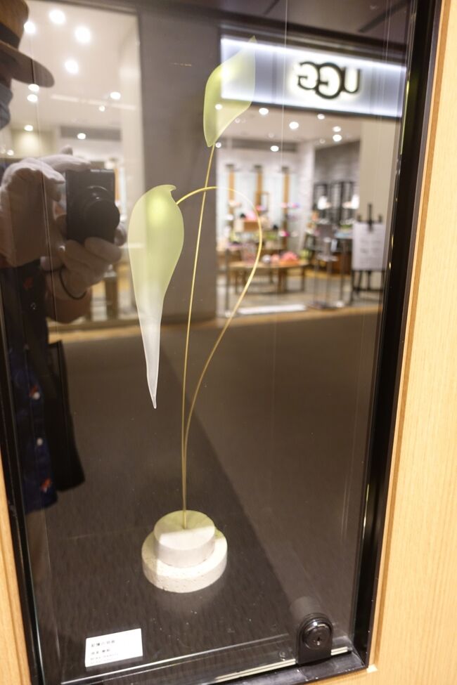 アールヌーボー風？<br />というより私の写り込みがキッツイ！