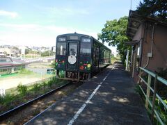 「原田駅」から「西掛川駅」まで、
再び、天竜浜名湖鉄道に乗車。
いろいろなデザインの車両があるんですね。