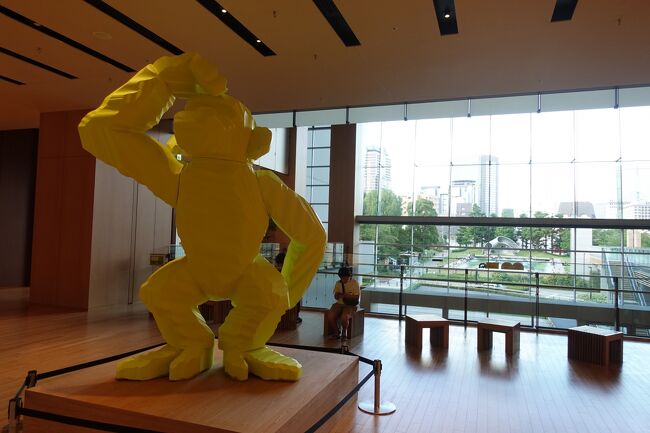 また一周回っちゃったw<br />２階には大きなお猿さんがいました。