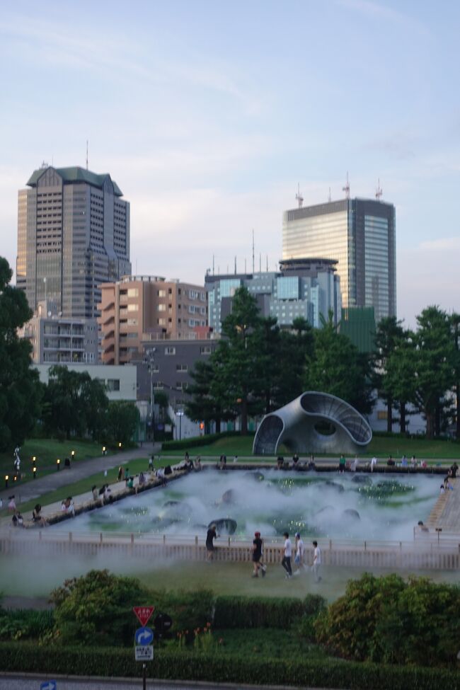 中庭がモヤモヤしてますね。