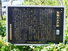 東海道から江戸の南の出入口として設けられた大木戸の跡