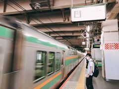 大宮駅で東北本線に乗り換えます。