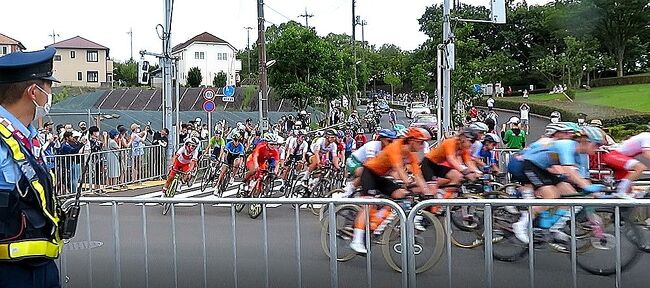 団塊夫婦の東京オリンピック自転車ロードレース観戦記』国立・府中 