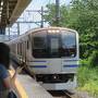 初夏の横浜（１）横須賀線新旧電車を記録・記憶し、シァル横浜で弁当買って、みなとみらい線でホテルへ