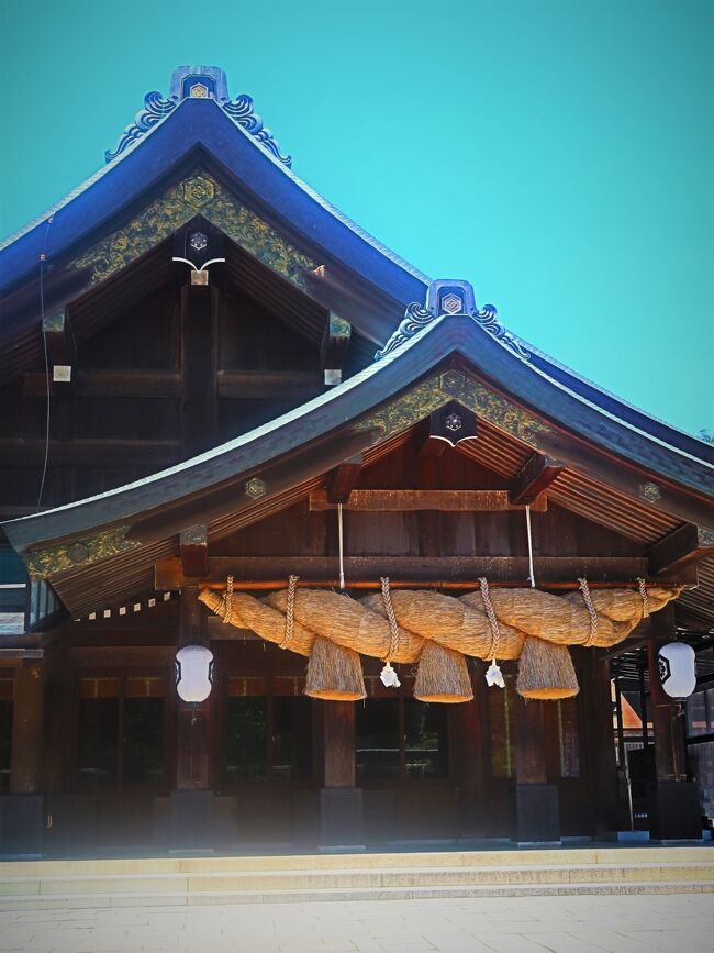 出雲大社出雲大社の景観島根県賓物館松の馬塲松の馬傷八足門銅鳥居